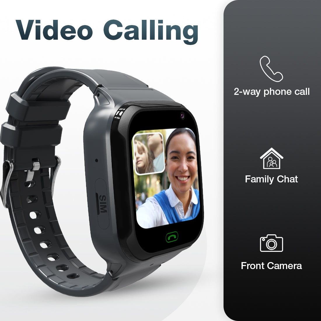 Plutlo Smart Watch Phone for Kids