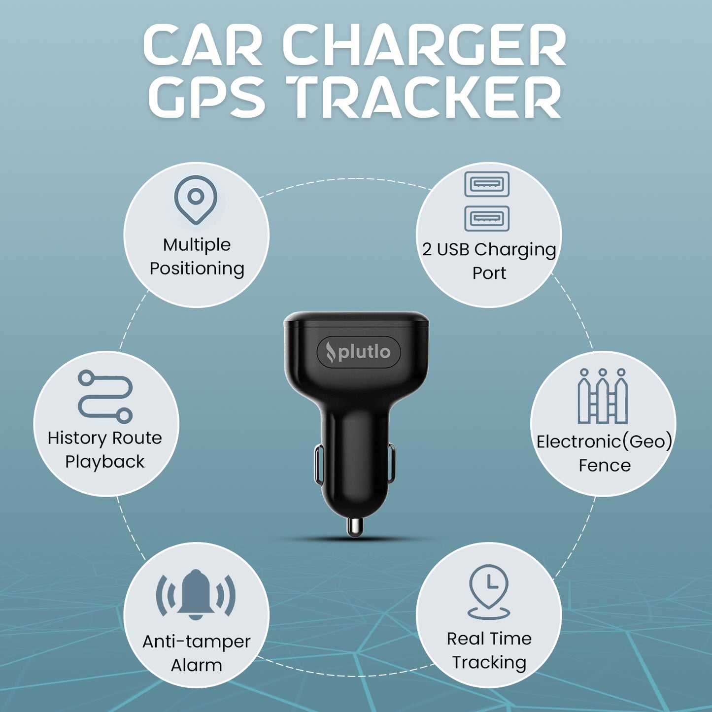 Car charger GPS tracker