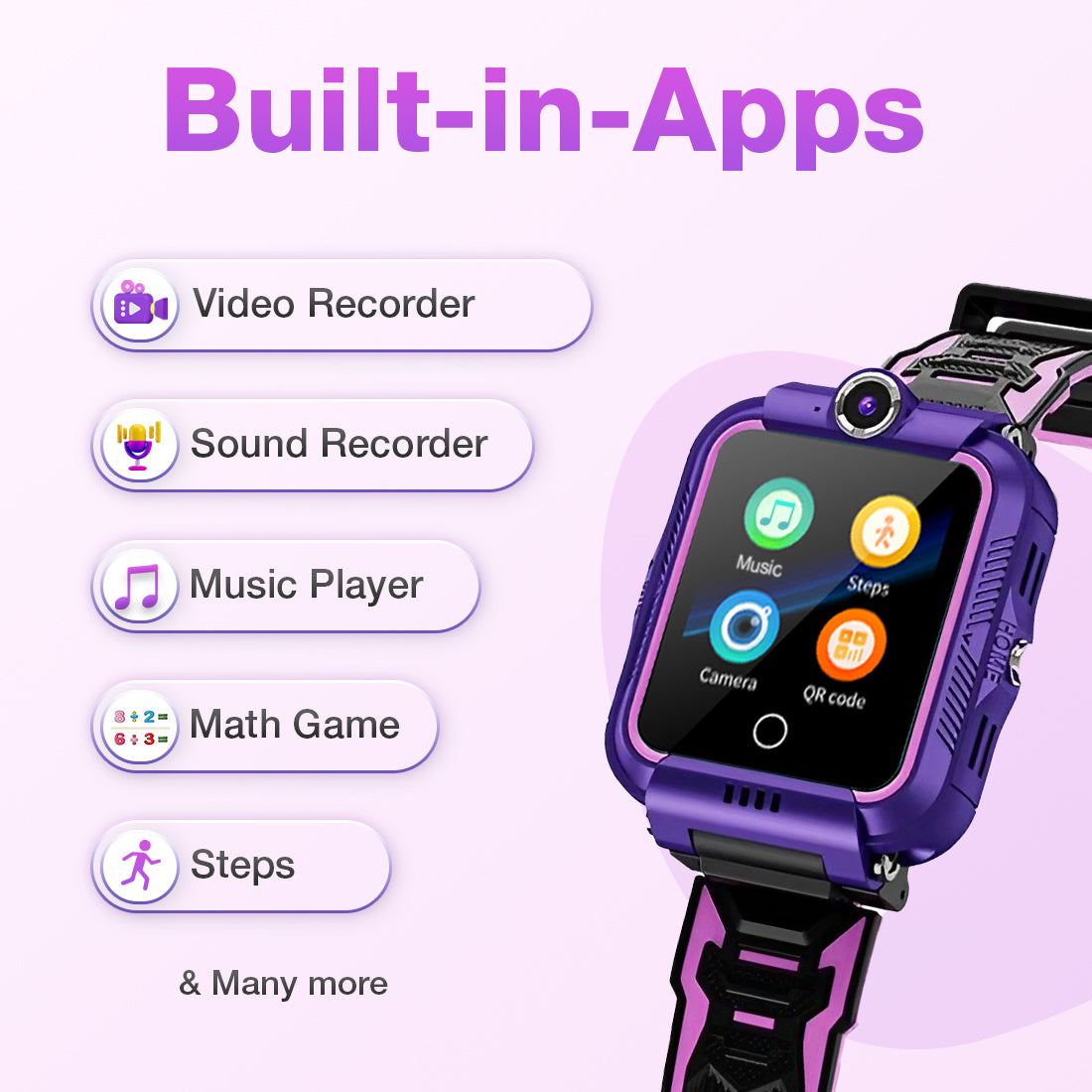 Plutlo Turbo Smart Watch For Kids