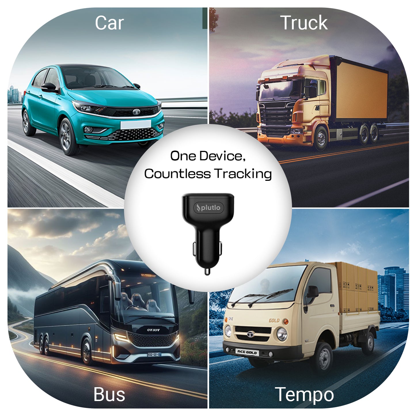 Car charger GPS tracker