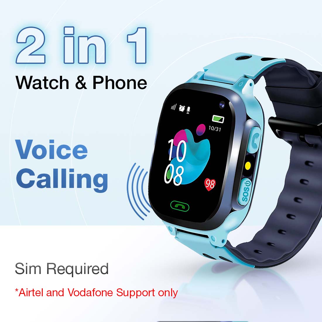 plutlo s1 smart watch for kids