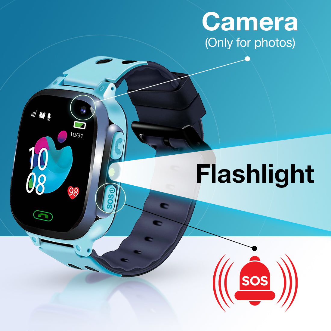 plutlo s1 smart watch for kids