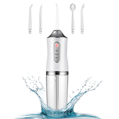 Plutlo Aqua Floss Oral Dental Water Flosser for Teeth | White