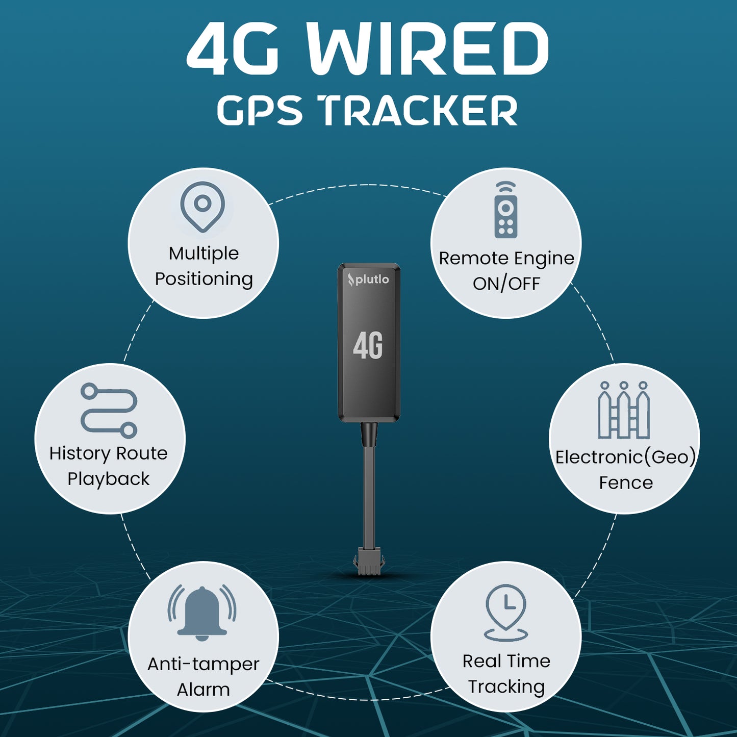 Wired GPS tracker